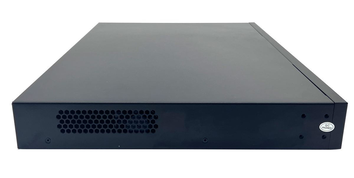 Silarius SIL-B24M3POE1G400 24 Ports 10/100/1000Mbps Gigabit Layer 3 Managed PoE+ switch with 4 Ports 10G SFP+ Uplink, 1 Console, 6KV surge protection, 400W, rack mount installation