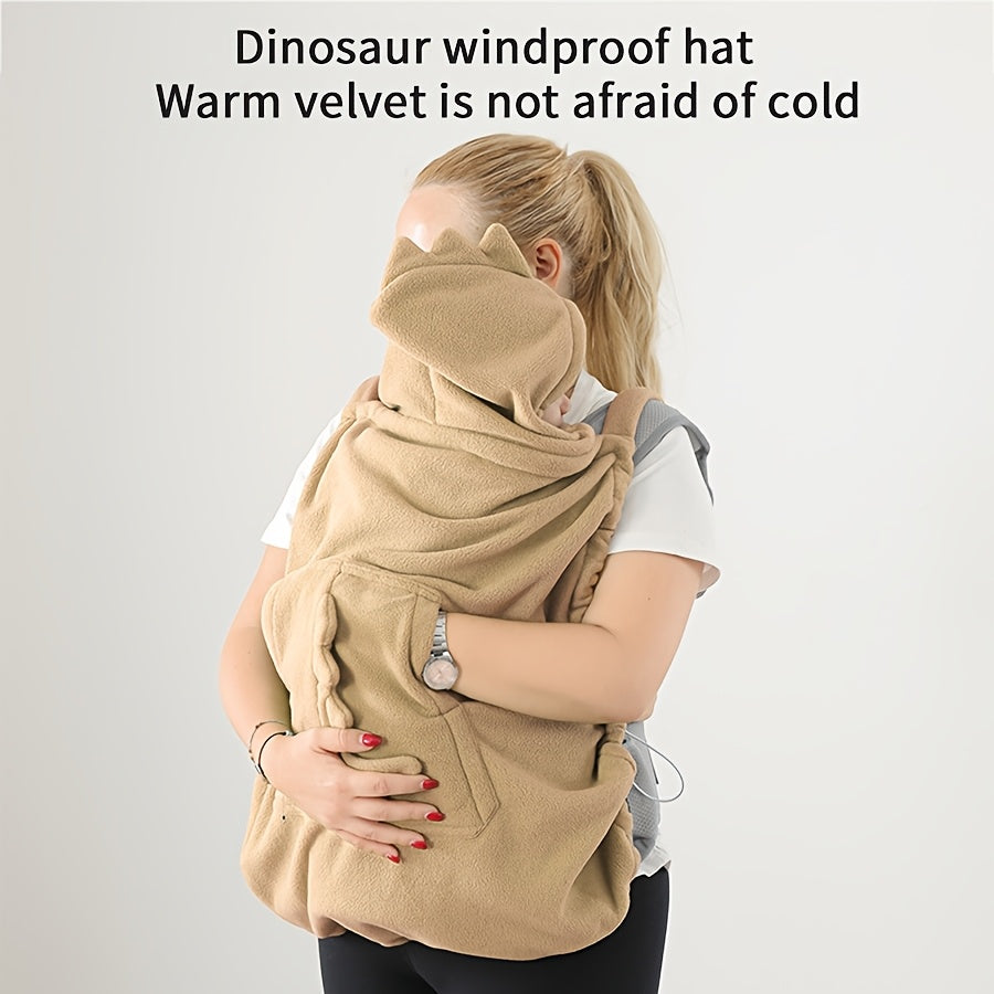 Baby Stroller Cover - Windproof Dinosaur Sunshade, Soft 100% Polyester Stroller Canopy for Travel & All-Season Use