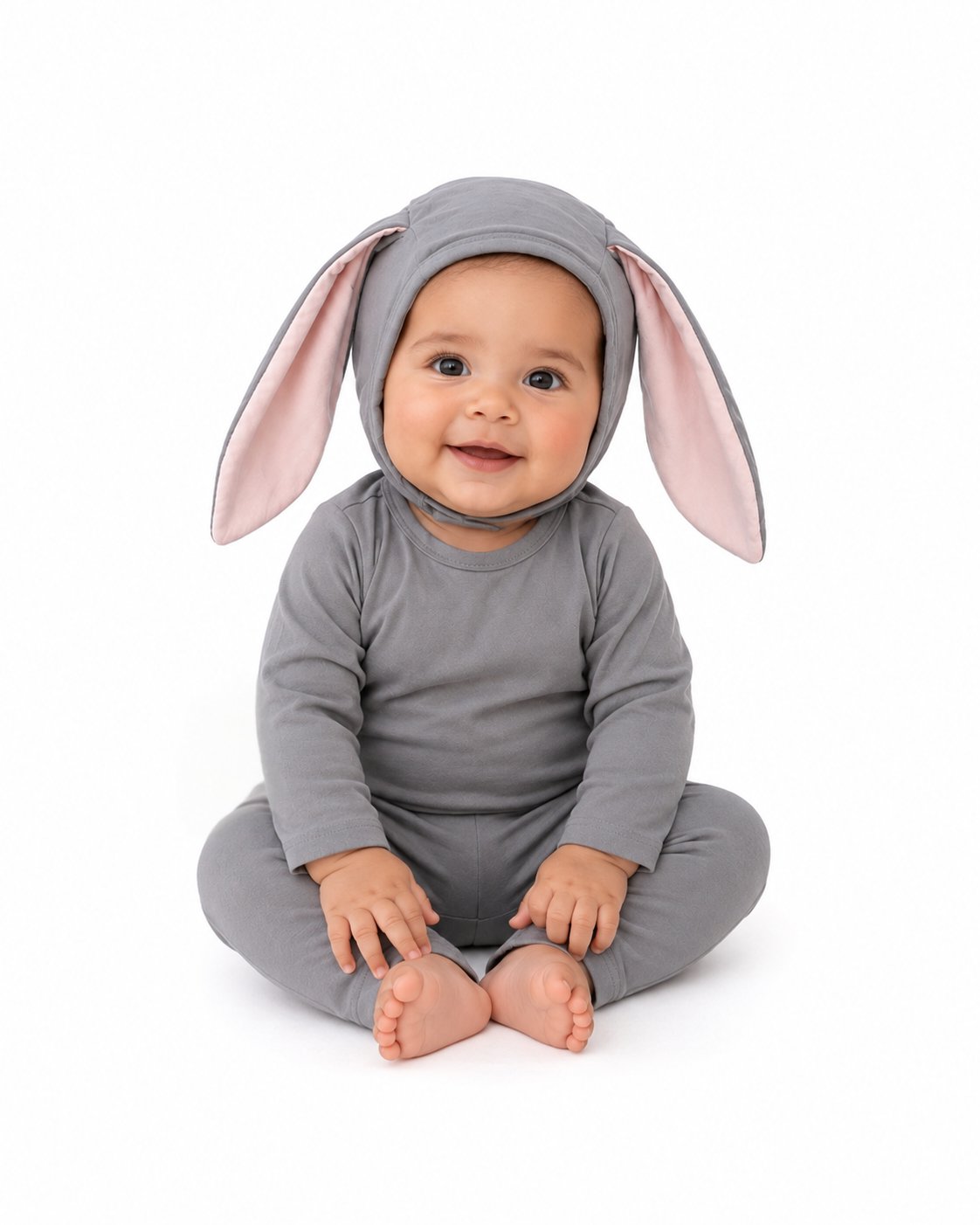 Grey Bunny Halloween Costume
