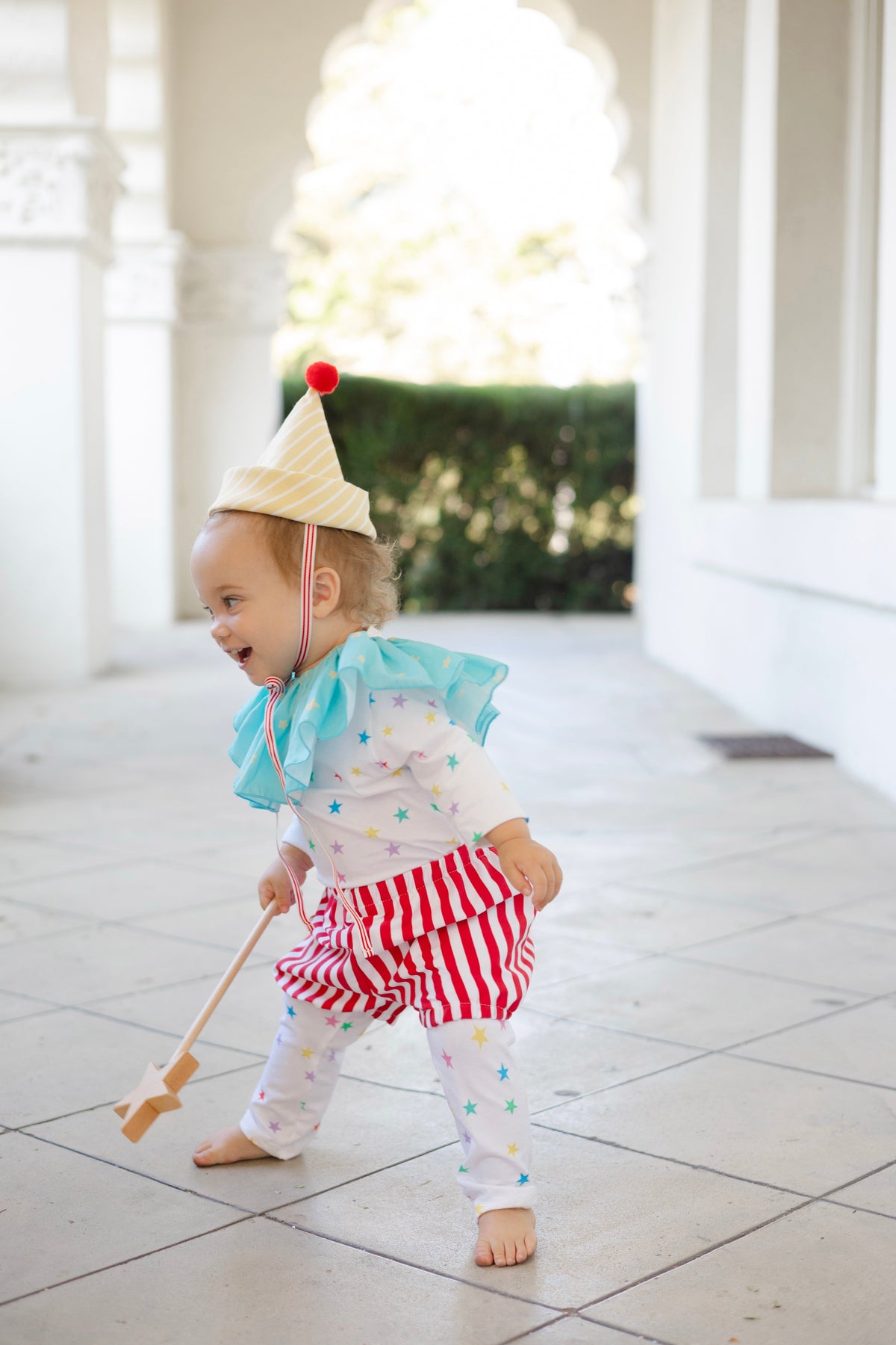 Stars Clown Halloween Costume