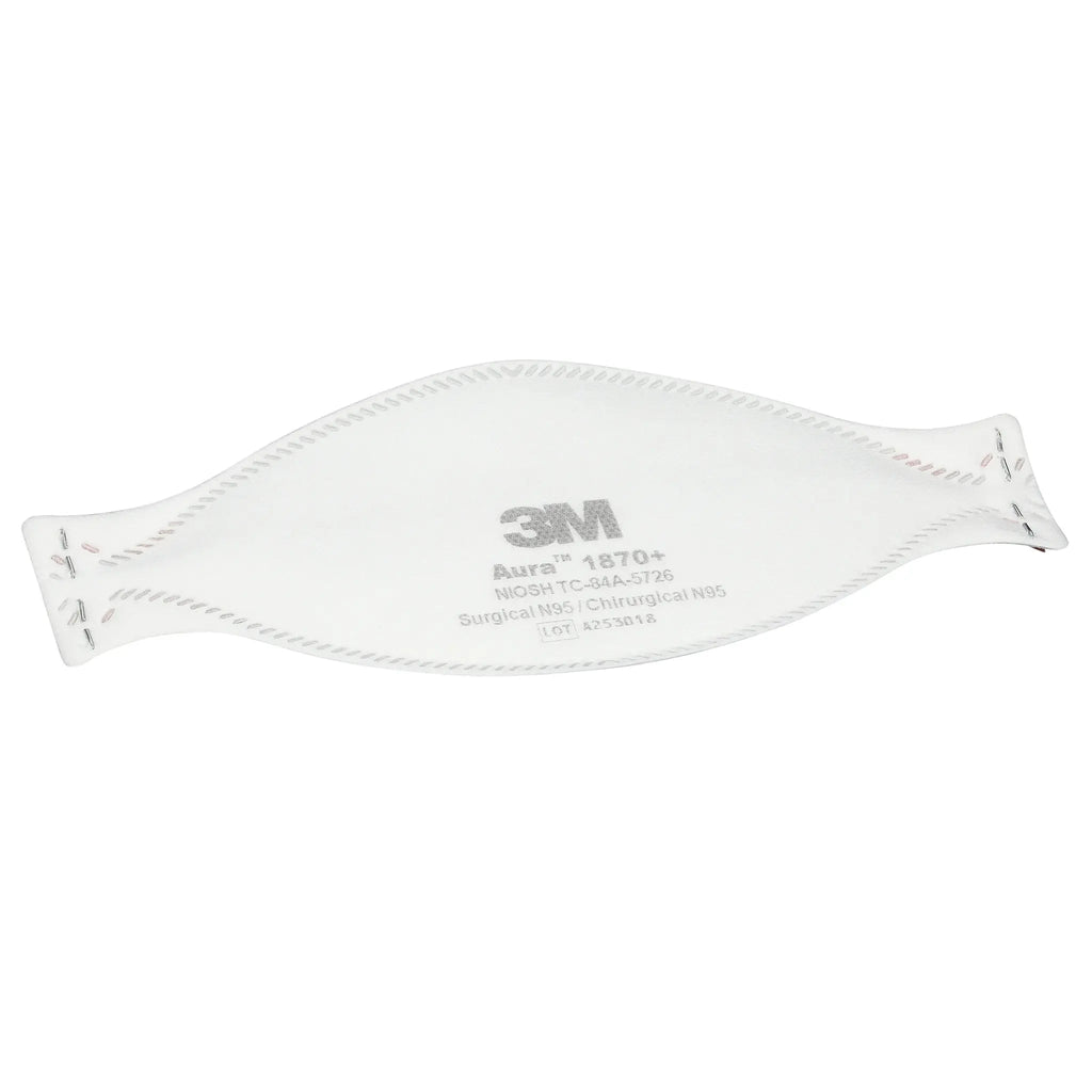 3M 1870+ Aura N95 Health Care Particulate Respirator & Surgical Mask