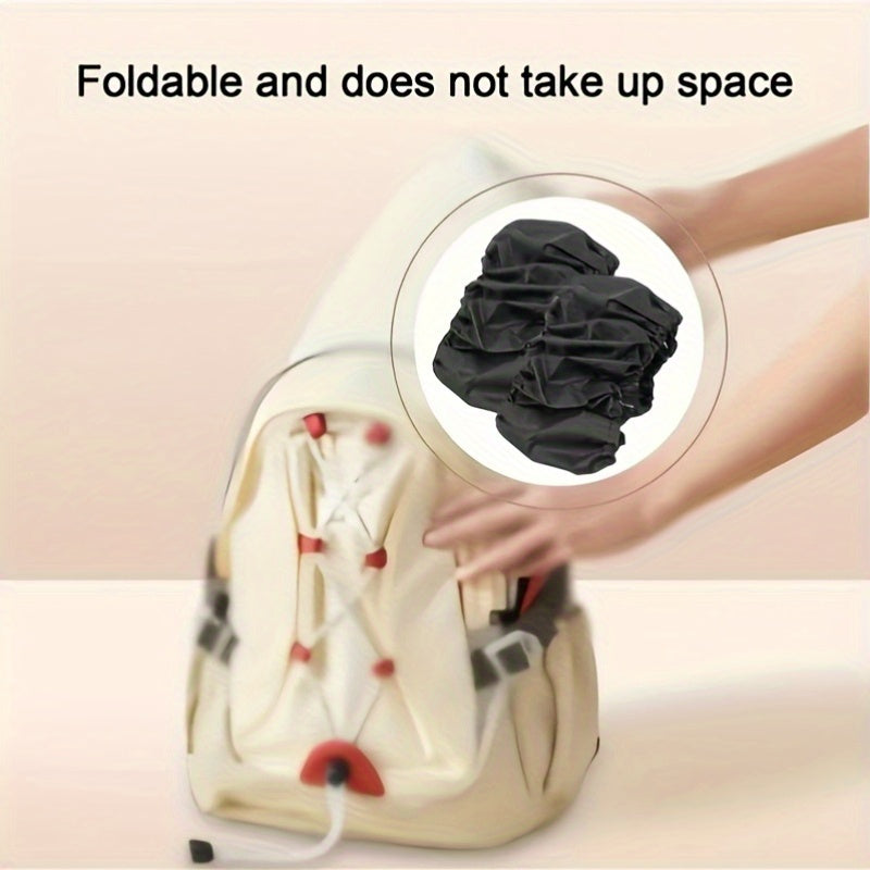 4-Pack Stroller Wheel Covers - Polyester Dustproof & Scratch-Resistant Wheel Protectors, Easy-Clean Stroller Accessories for Indoor & Outdoor Travel, Gift for Parents