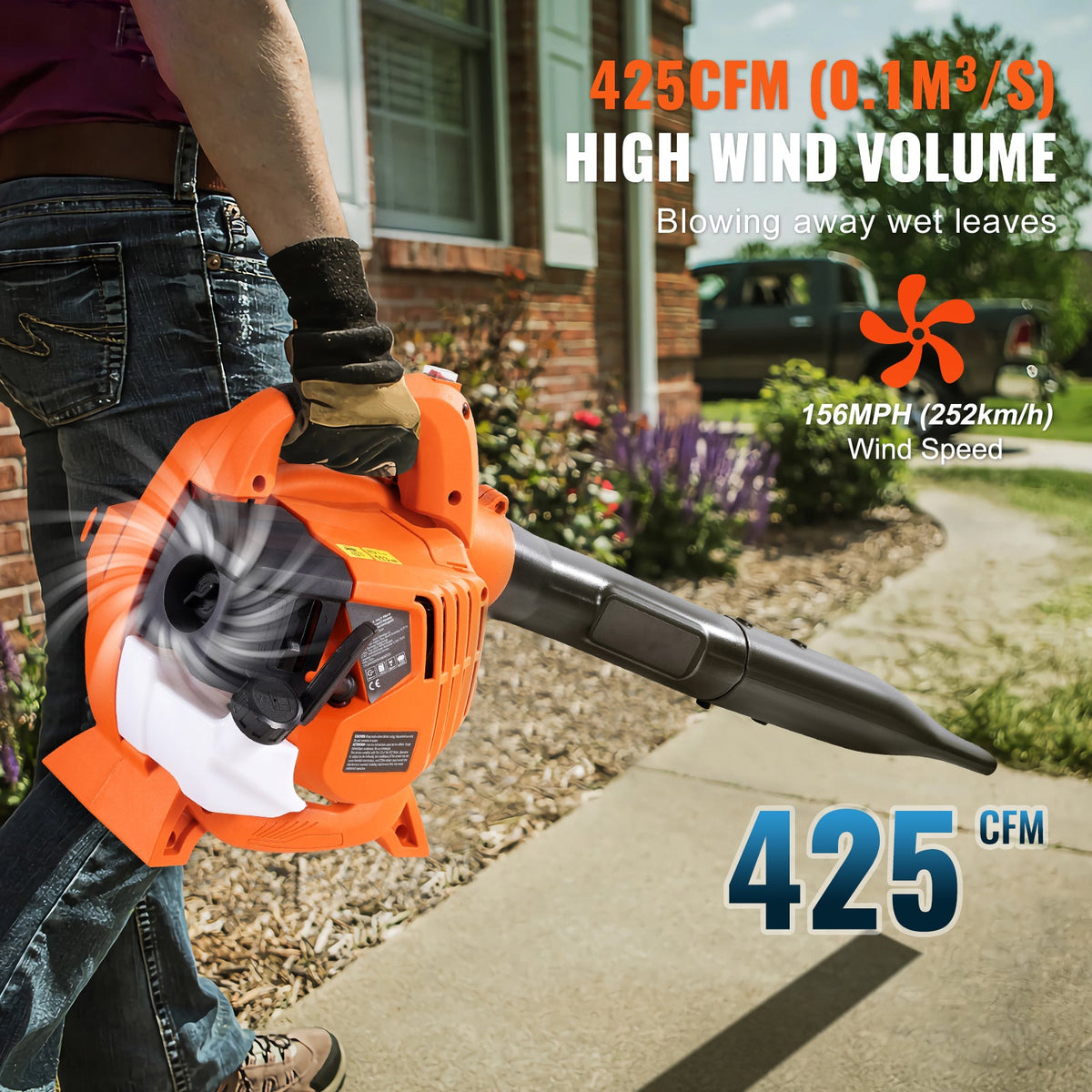 26CC 2-Cycle Handheld Leaf Blower