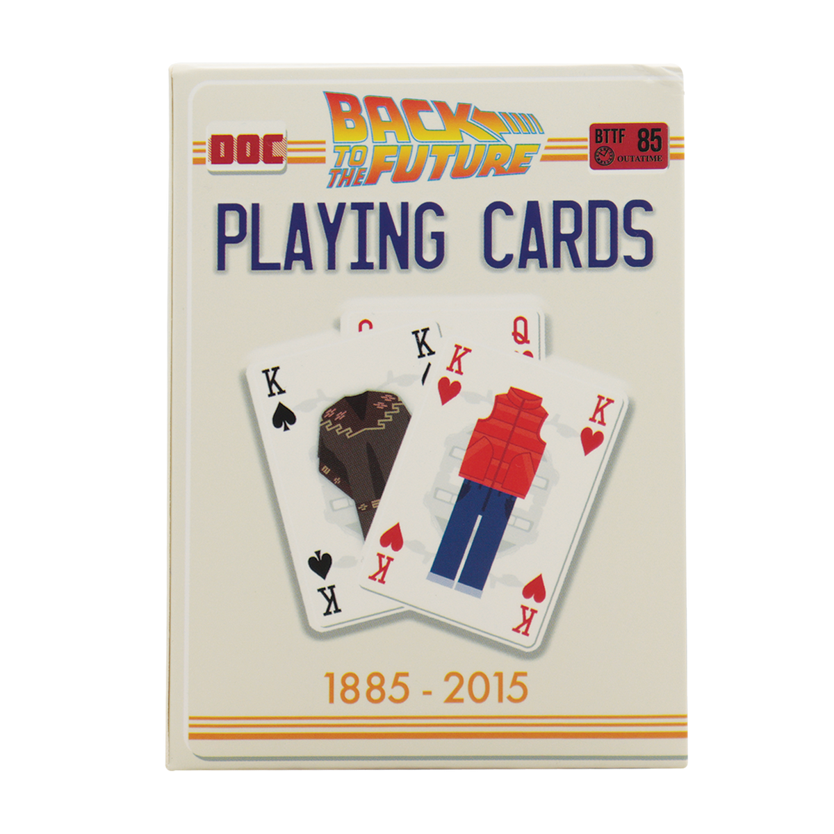 Fanattik Back to the Future Playing Cards