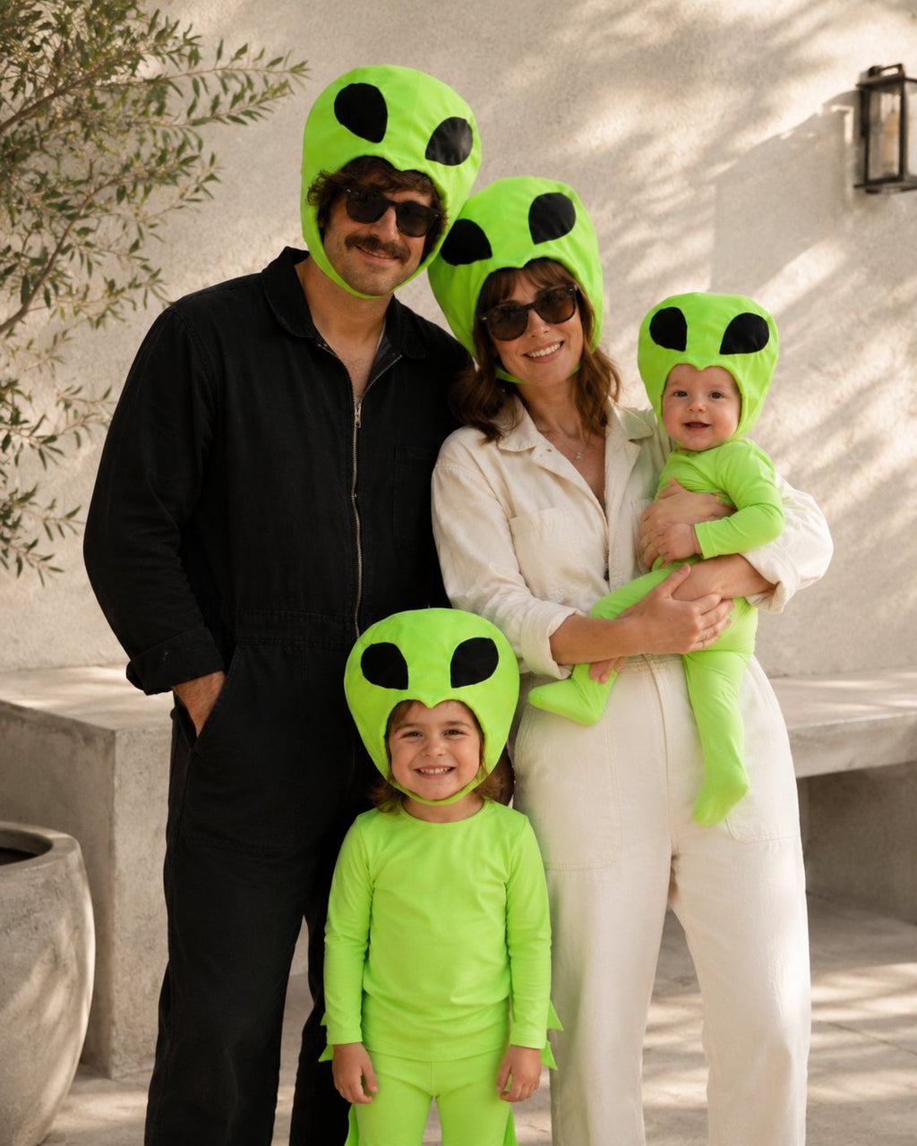 Cosmic Green Alien Halloween Costume