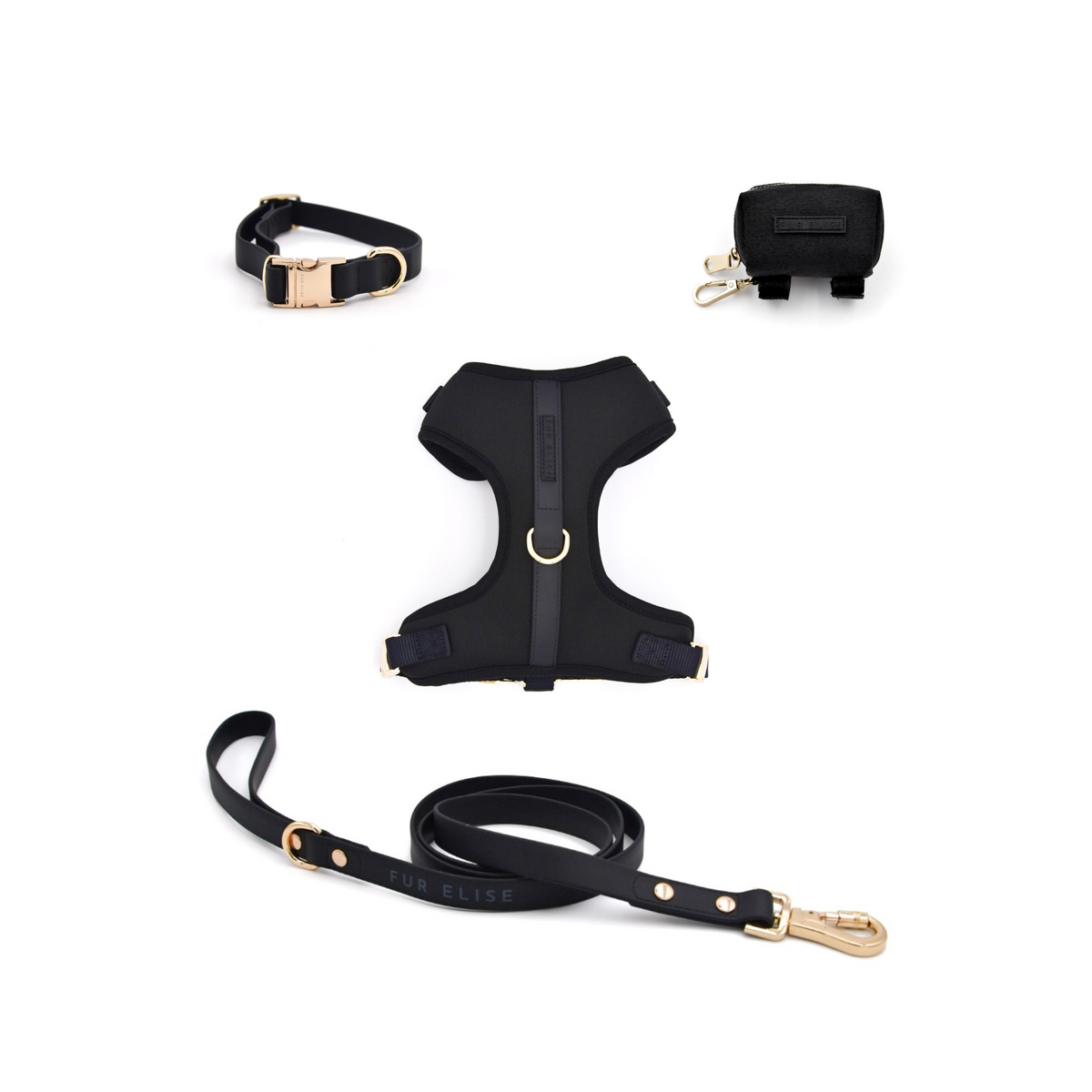 Fur Elise Essentials Walk Set - Noir