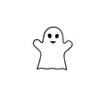 BOGLETS - Halloween Ghost Charm Compatible with Bogg Bags and Other Similar Tote Bags