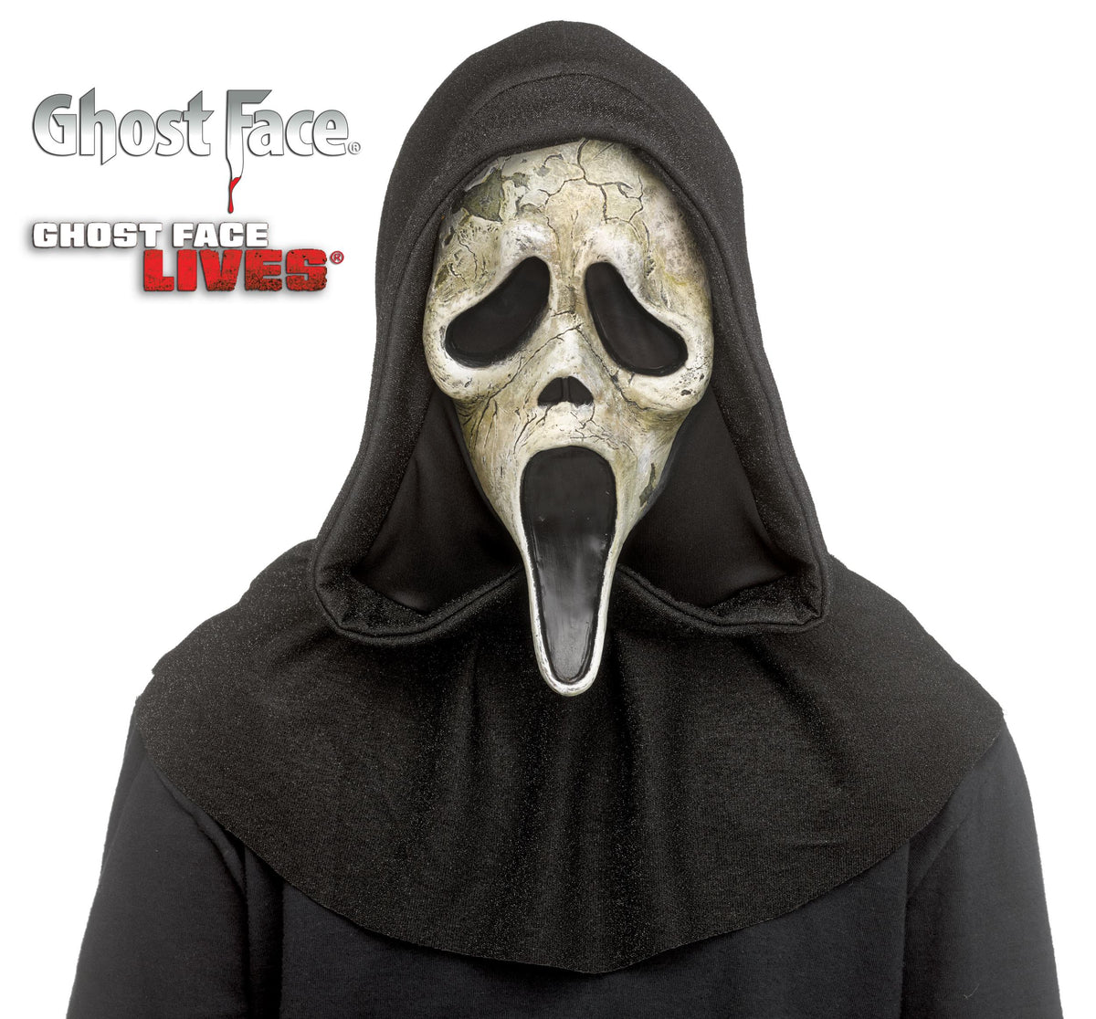 Fun World Scream Ghost Face Deluxe Aged VI Character Costume Mask