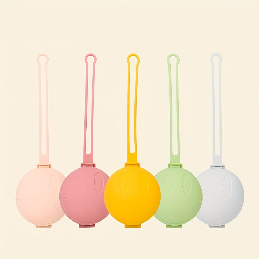 Silicone Pacifier Case — Soother Storage for Strollers & Backpacks, Easy-Clean Silicone