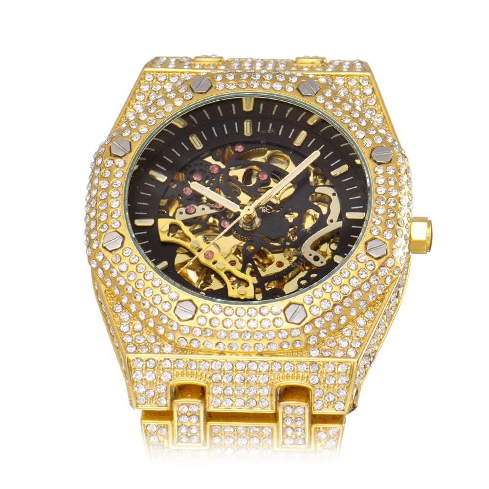 Vetra Women Watches Automatic Luxury Diamond Dress Ladies Watch Fashion Waterproof Ceramic Strap Rose Gold Self Winding Female Wrist Watch