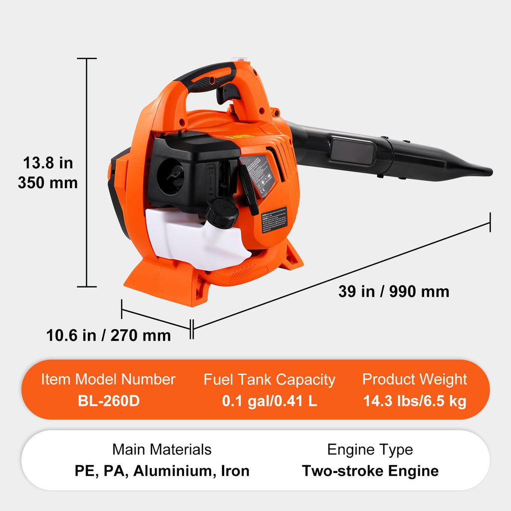 26CC 2-Cycle Handheld Leaf Blower