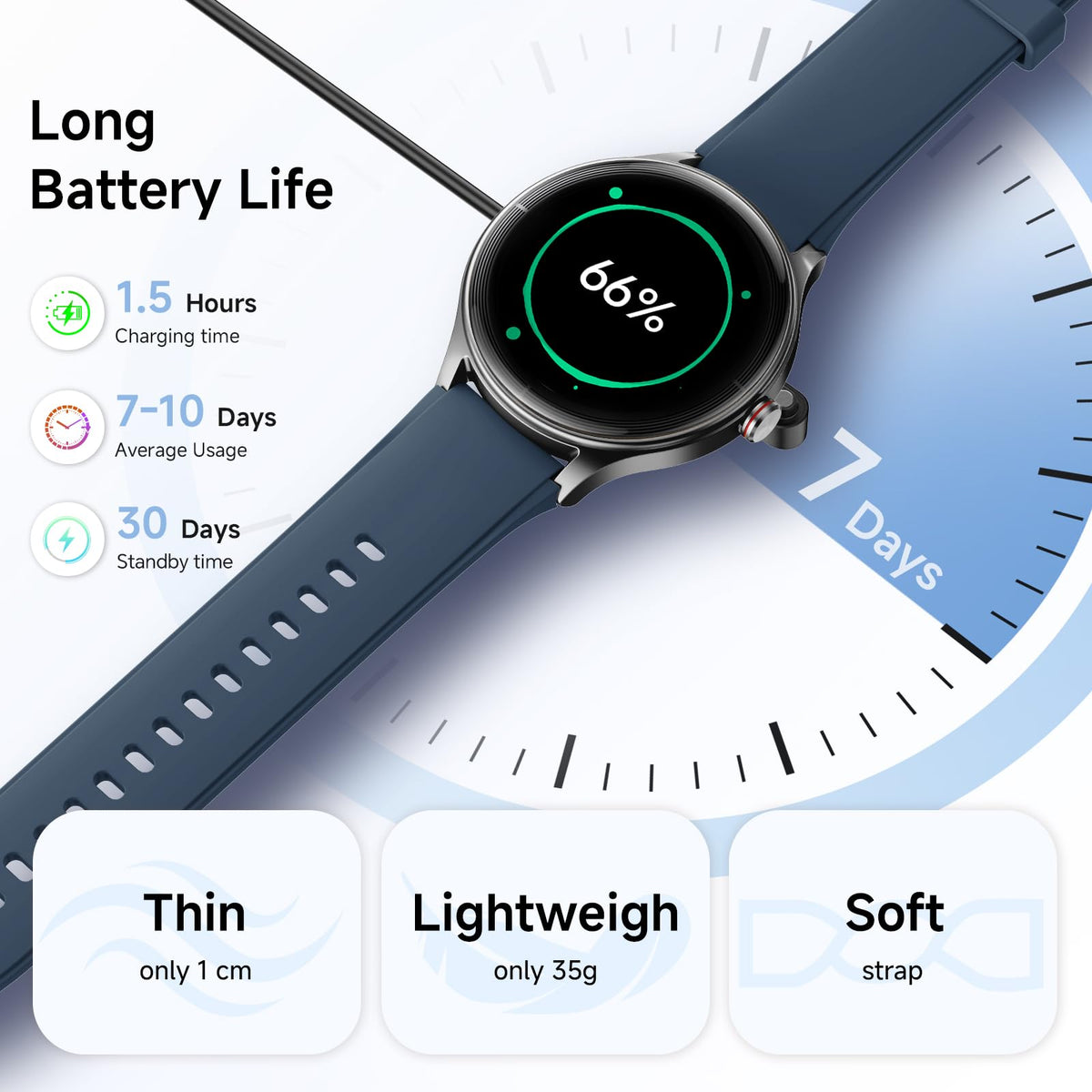 Woneligo Smart Watch for Women,1.57inch AMOLED Touchscreen Fitness Watch for iPhone & Android,Heart Rate/Sp02/Sleep Monitor,110+ Sport Modes IP68 Waterproof Bluetooth Calls,2 Bands (Pink, 1.57)