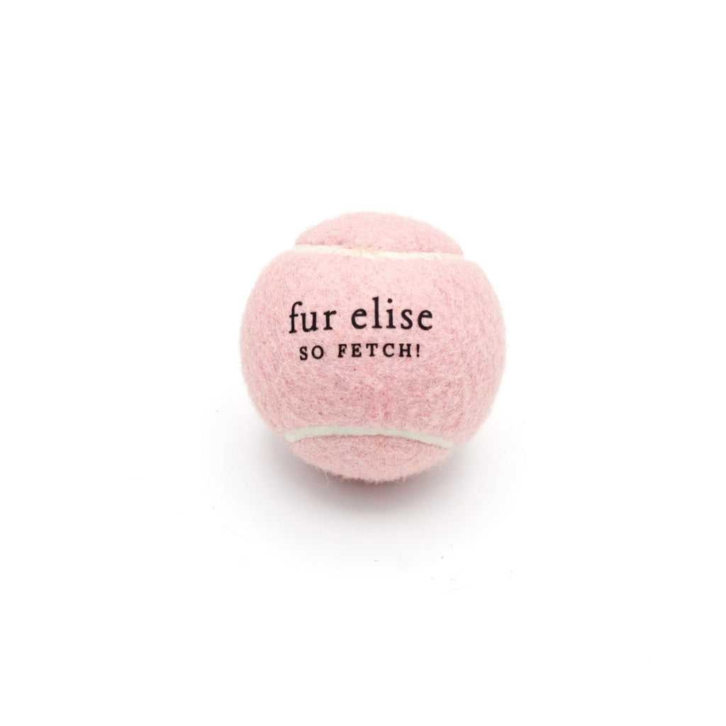 Fur Elise So Fetch! Tennis Ball Pack of 5 - Blush