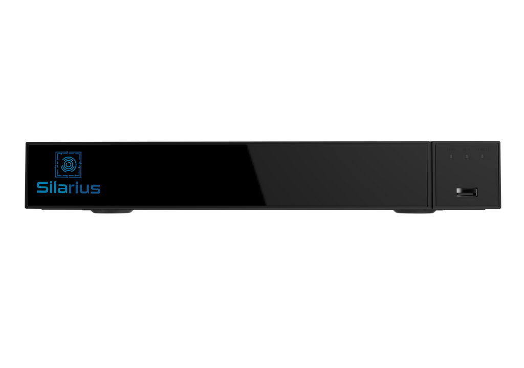 Silarius Pro Series SIL-NVRAI166 36-Channels 4K AI NVR Gigabit 12MP Face Recognition, Face comparison, NVR, 6TB HDD