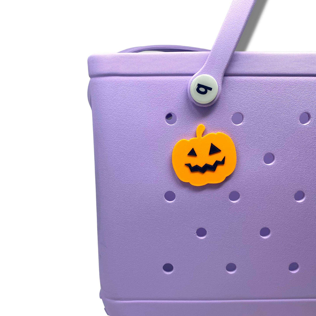BOGLETS - Halloween Tote Bag Charms Compatible with Bogg Bags (Jack O' Lantern)