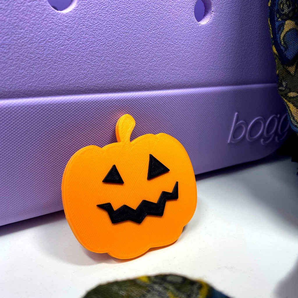 BOGLETS - Halloween Tote Bag Charms Compatible with Bogg Bags (Jack O' Lantern)