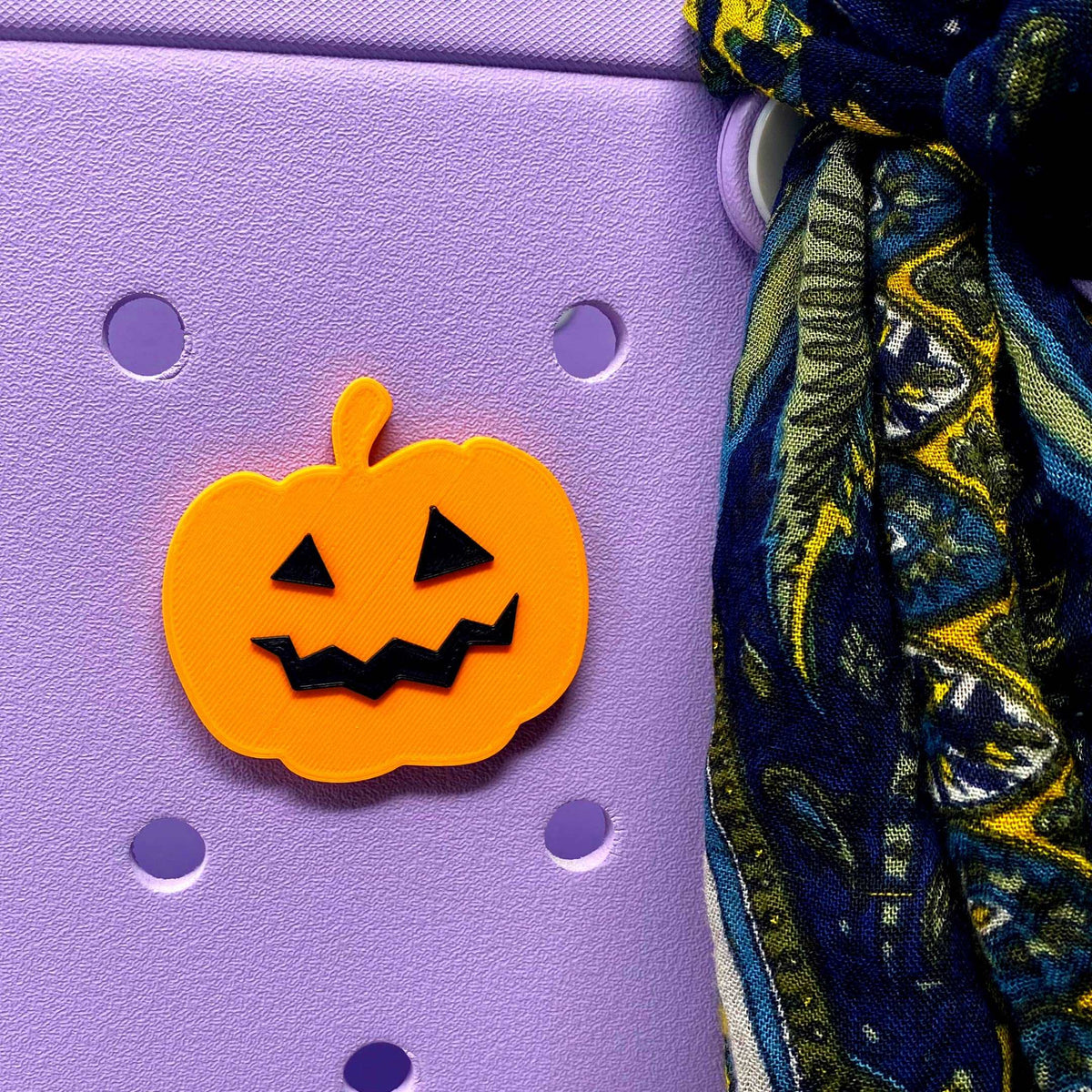 BOGLETS - Halloween Tote Bag Charms Compatible with Bogg Bags (Jack O' Lantern)