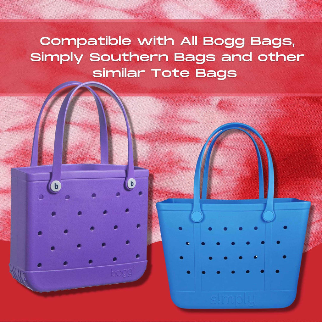BOGLETS - Halloween Tote Bag Charms Compatible with Bogg Bags (Jack O' Lantern)