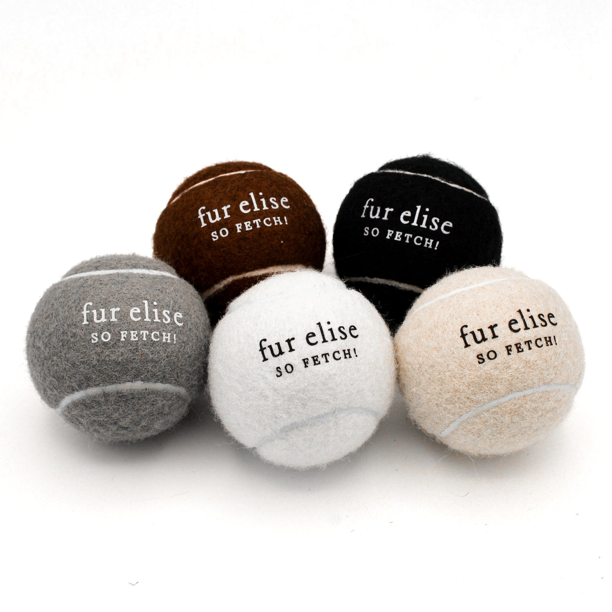 Fur Elise So Fetch! Tennis Ball - Steel