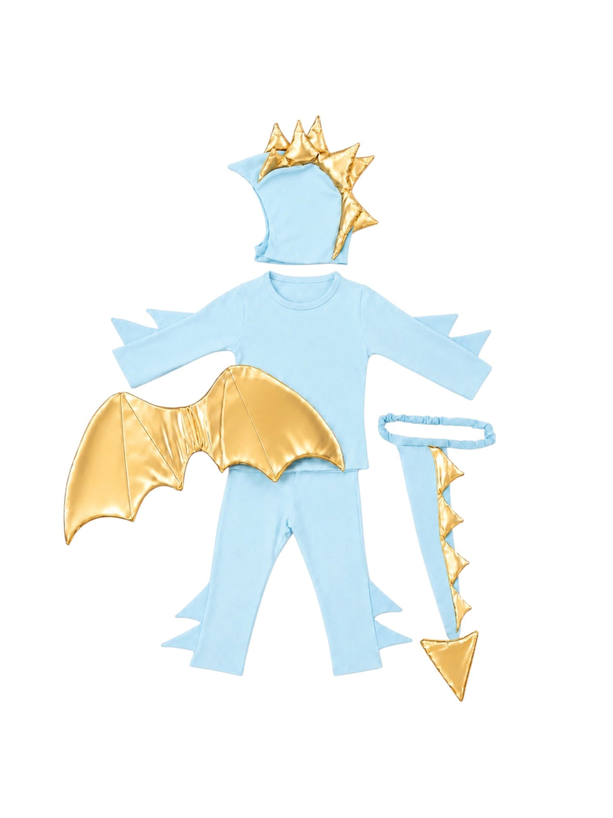 Sky Blue Dragon Halloween Costume