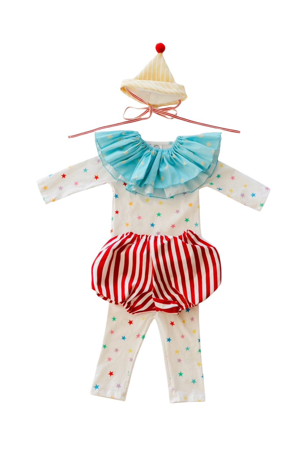 Stars Clown Halloween Costume