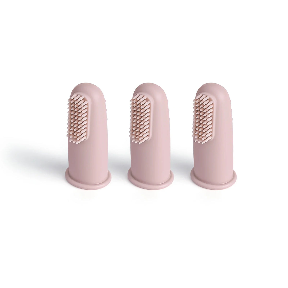 3Pcs Baby Silicone Finger Toothbrush - Children Teeth Cleaning Massage Soft Infant Rubber Brush for Kid Dental Care