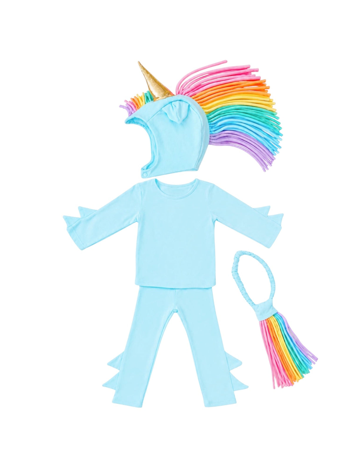 Sky Blue Unicorn Halloween Costume