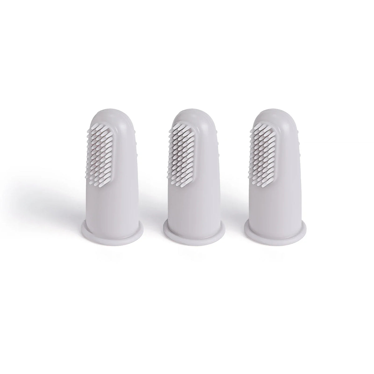 3Pcs Baby Silicone Finger Toothbrush - Children Teeth Cleaning Massage Soft Infant Rubber Brush for Kid Dental Care