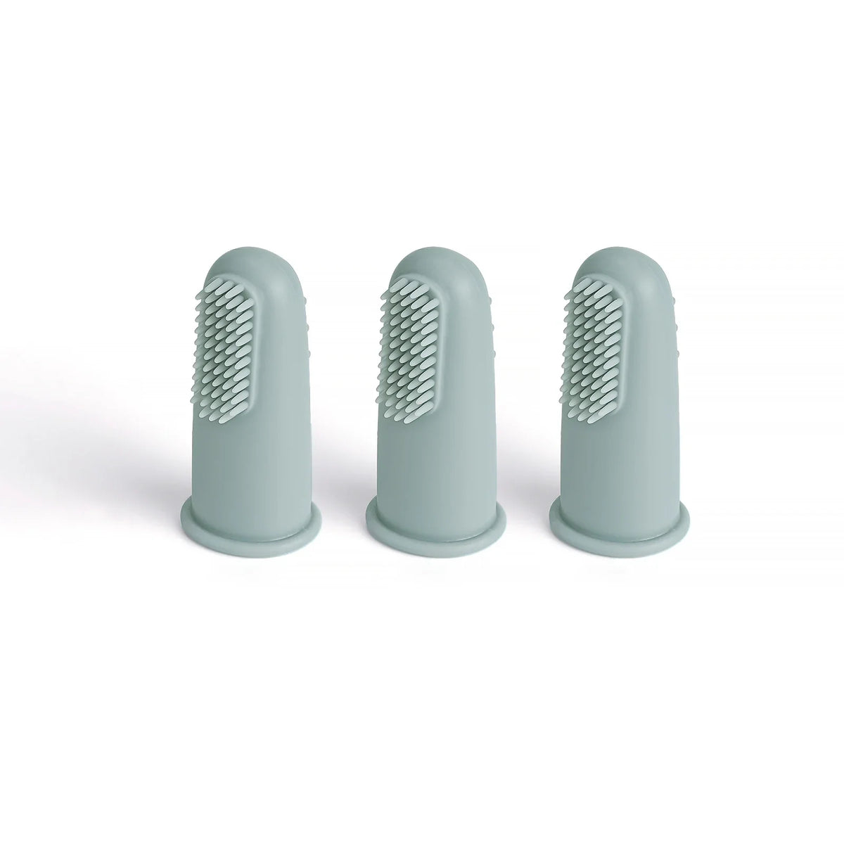 3Pcs Baby Silicone Finger Toothbrush - Children Teeth Cleaning Massage Soft Infant Rubber Brush for Kid Dental Care