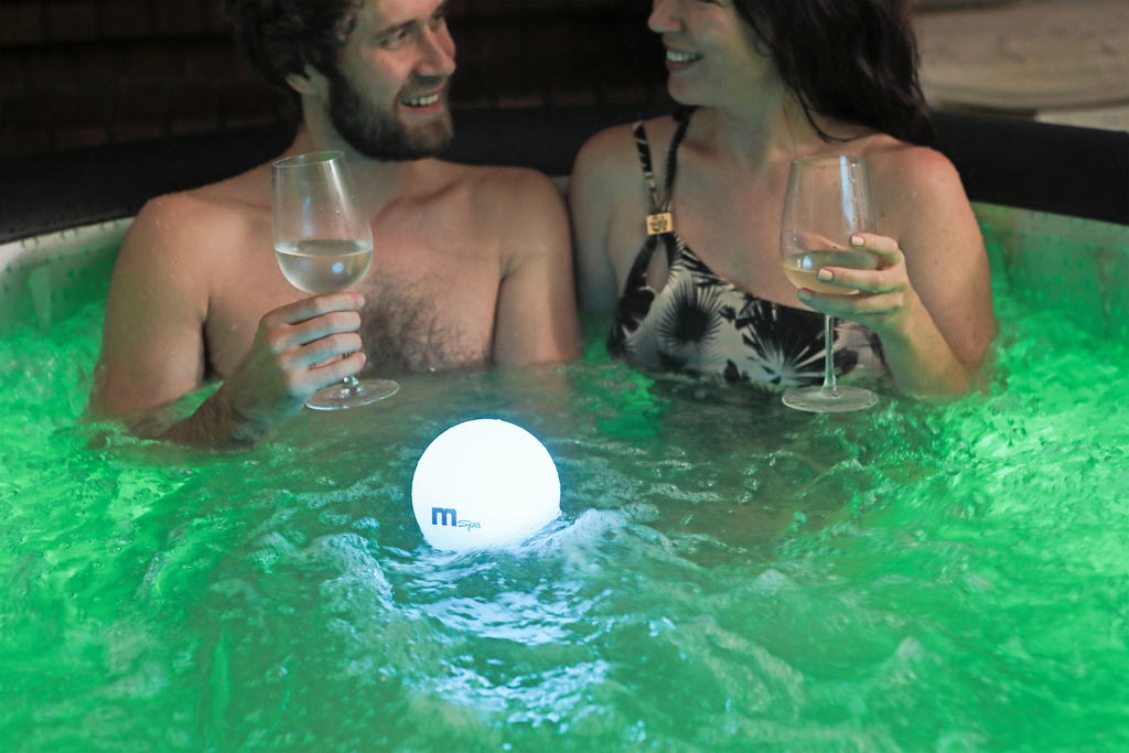 MSPA Aurora Inflatable Hot Tub & Spa — Seats up to 6