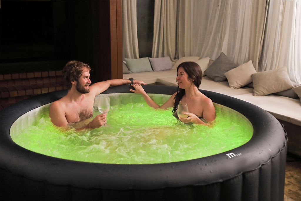 MSPA Aurora Inflatable Hot Tub & Spa — Seats up to 6