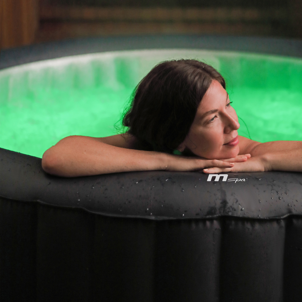 MSPA Aurora Inflatable Hot Tub & Spa — Seats up to 6