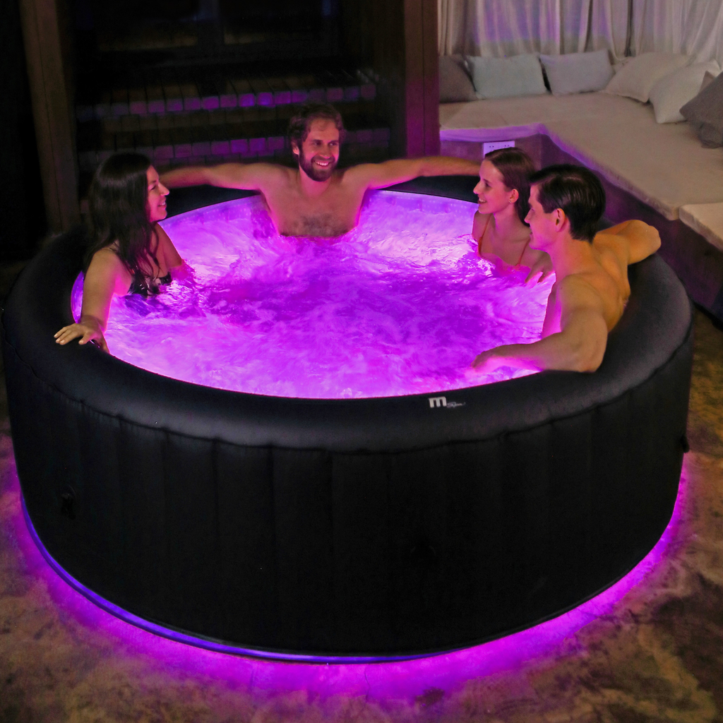 MSPA Aurora Inflatable Hot Tub & Spa — Seats up to 6