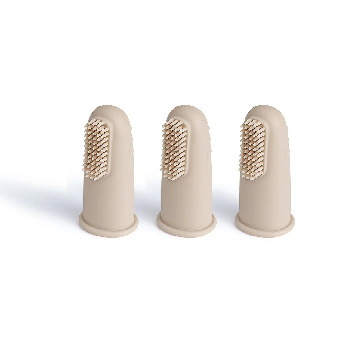 3Pcs Baby Silicone Finger Toothbrush - Children Teeth Cleaning Massage Soft Infant Rubber Brush for Kid Dental Care
