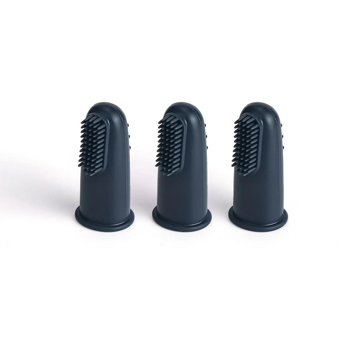 3Pcs Baby Silicone Finger Toothbrush - Children Teeth Cleaning Massage Soft Infant Rubber Brush for Kid Dental Care