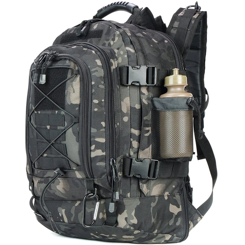 Tactical Military Backpack: Durable Hiking & Outdoor Travel Rucksack