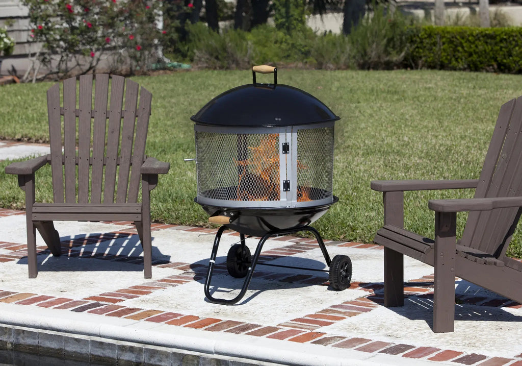Bessemer Rolling Patio Fireplace