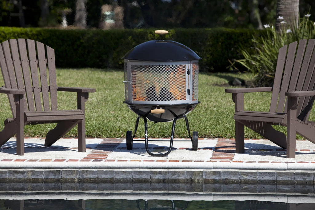Bessemer Rolling Patio Fireplace