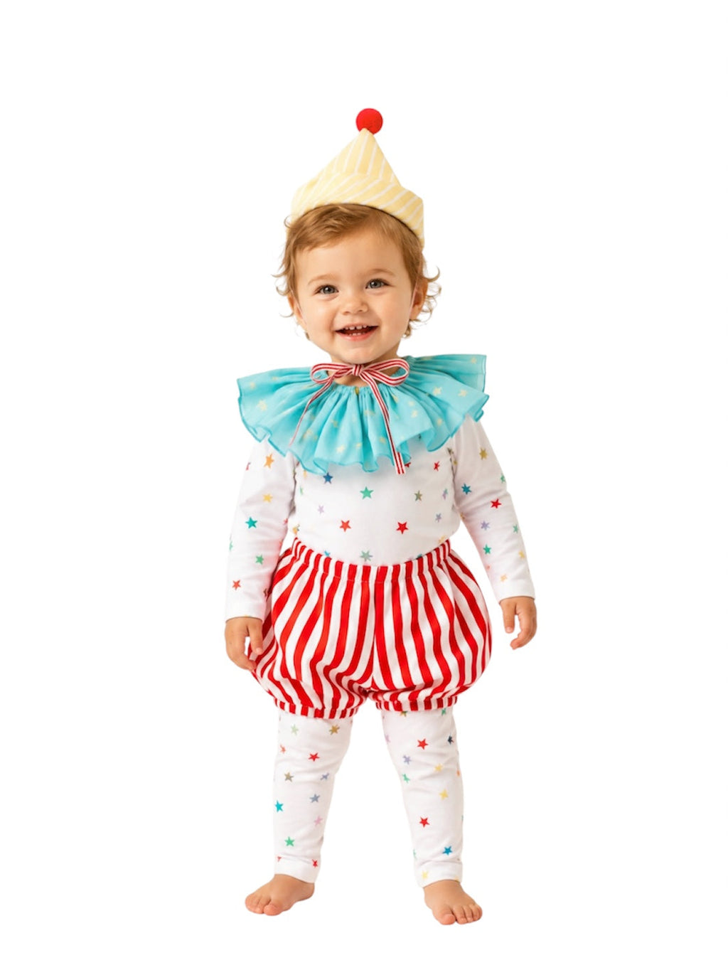 Stars Clown Halloween Costume