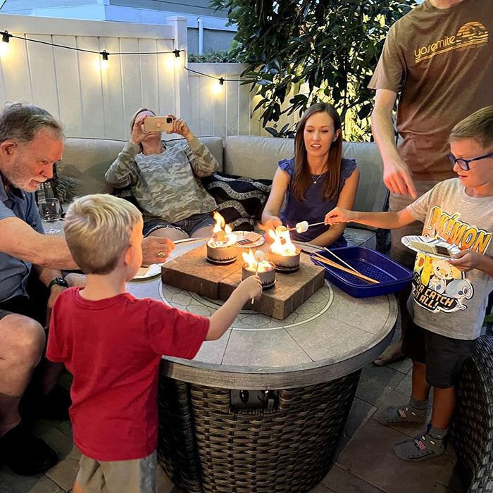 Portable Tabletop Fire Pit