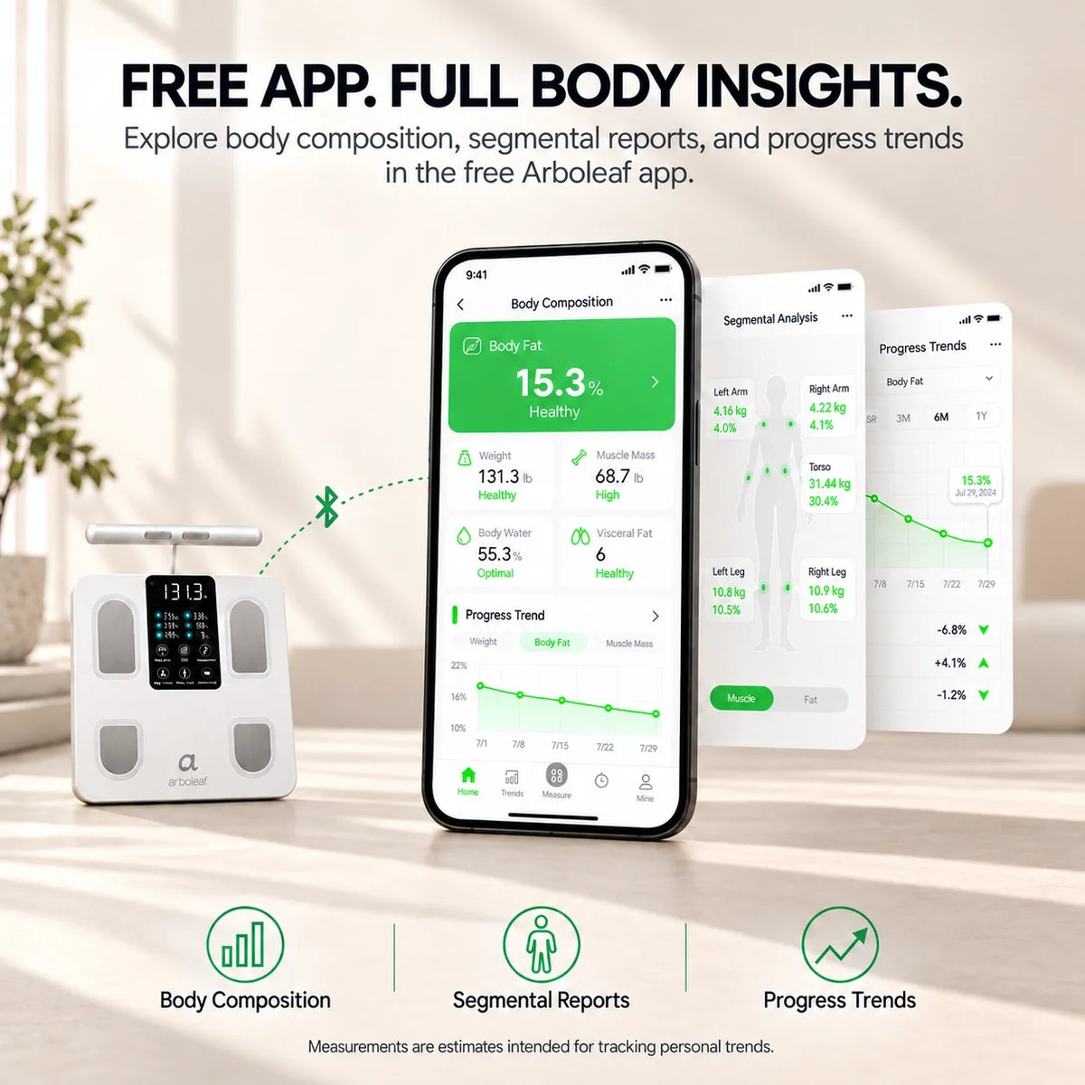 Segmental Smart Scale CS10E