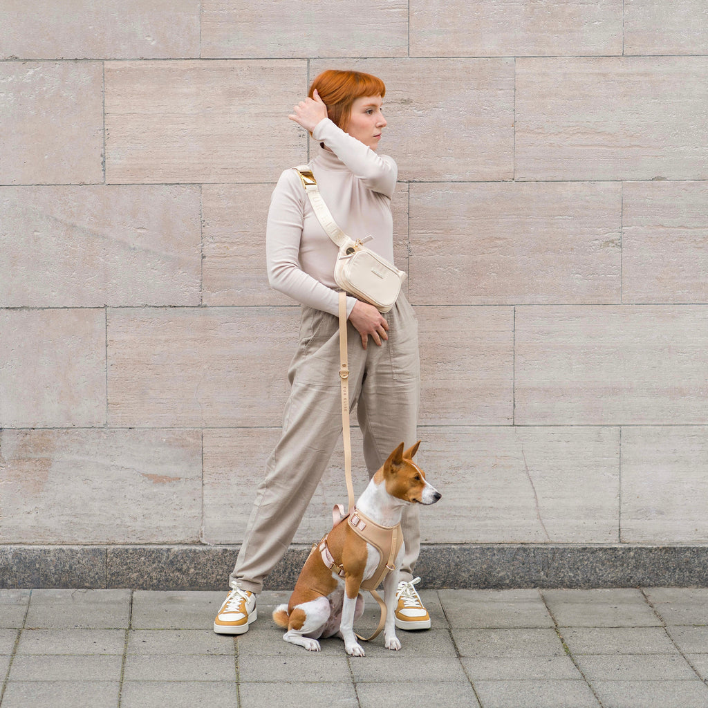 Fur Elise Harness & Leash Set - Sand