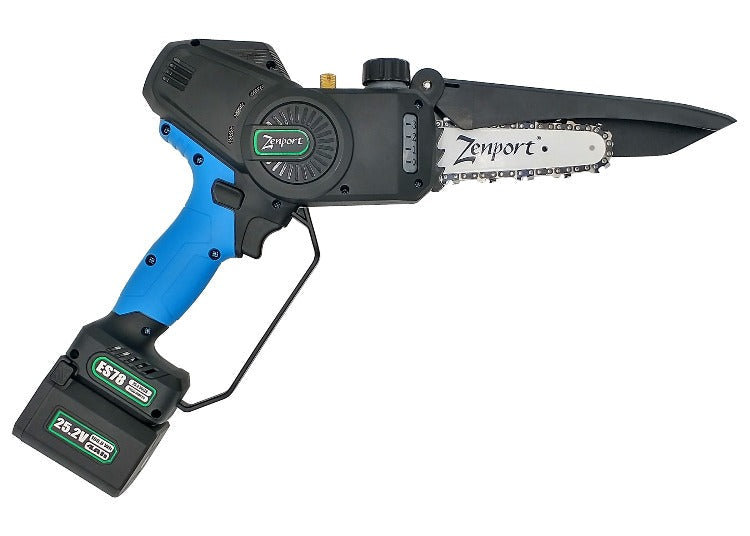 Cordless, battery powered, Chainsaw,  6" Blade Chain Saw