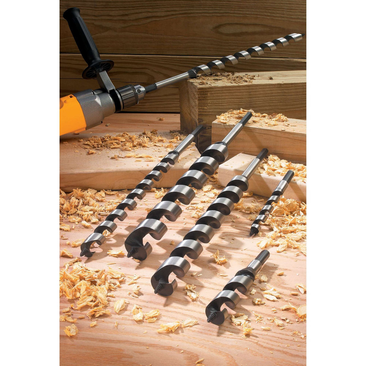 DeWalt DW1673 Drill Bit, Ship Auger, 1-1/8 Inch X 6 Inch