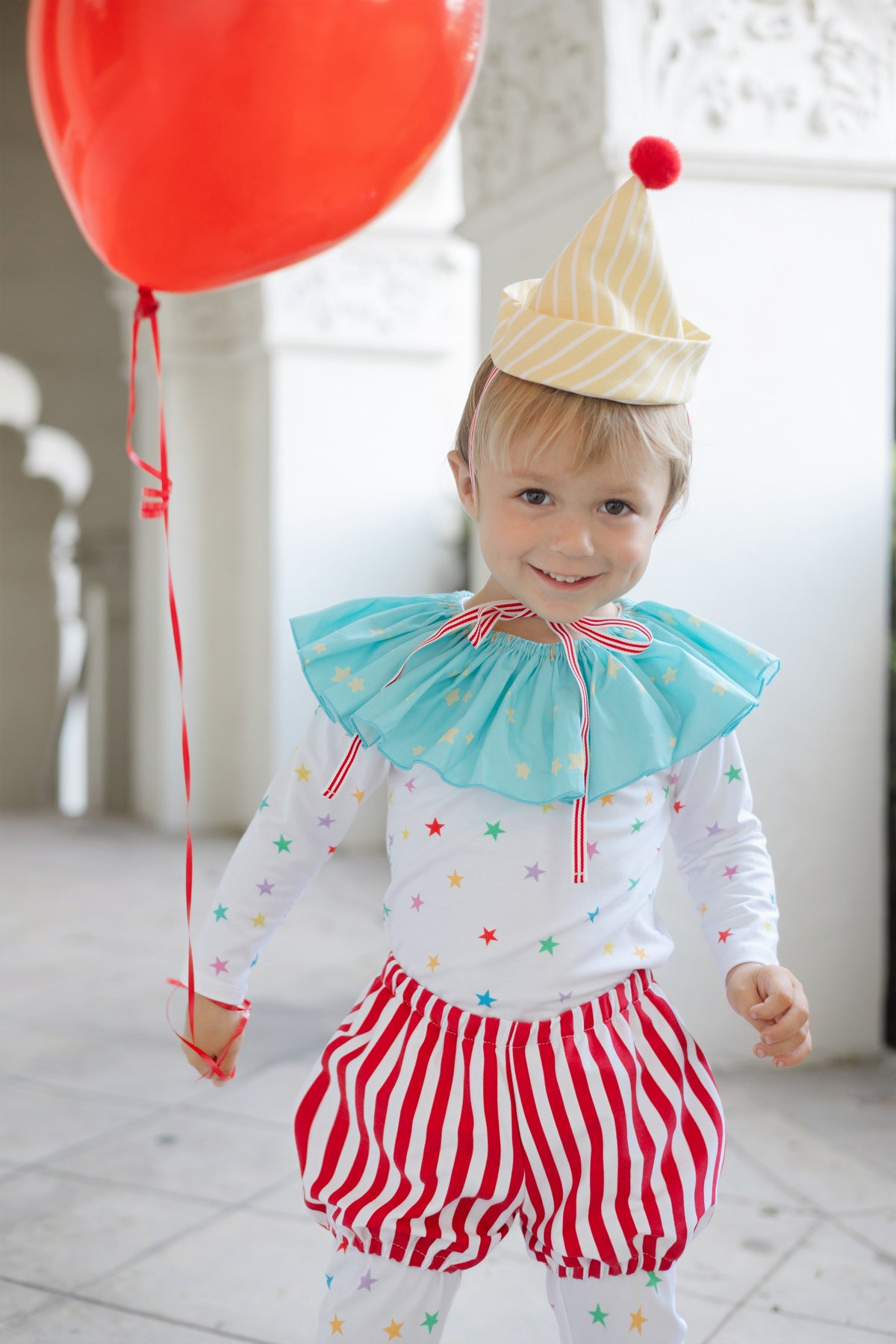 Stars Clown Halloween Costume