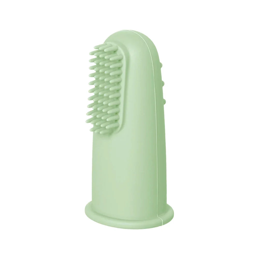 5pcs Baby Silicone Toothbrush 360 Degree Soft Finger Toothbrush for Kids Teeth Oral Care and Cleaning