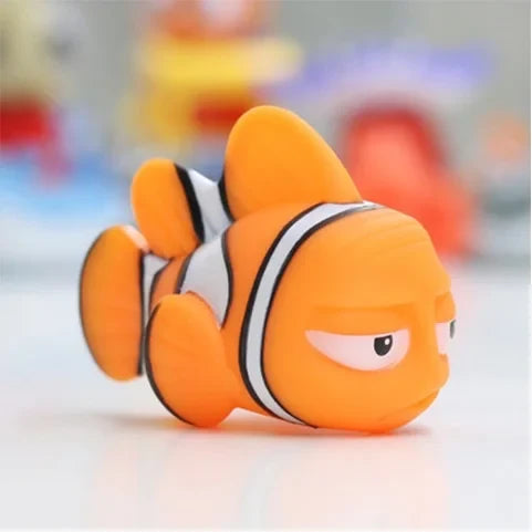 Baby Bath Water Spraying Squeeze Toy – Floating Rubber Animals for Kids