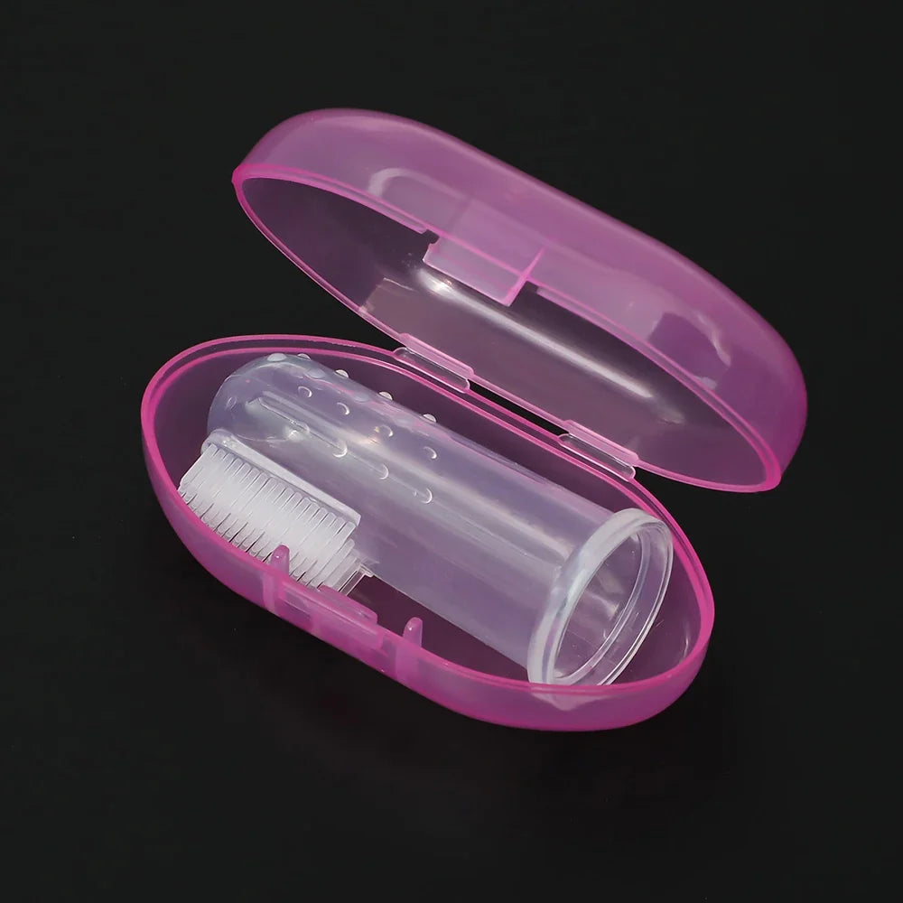 1PC Baby Soft Silicone Training Toothbrush - Baby Children Dental Oral Care Tooth Brush Tool for Infant