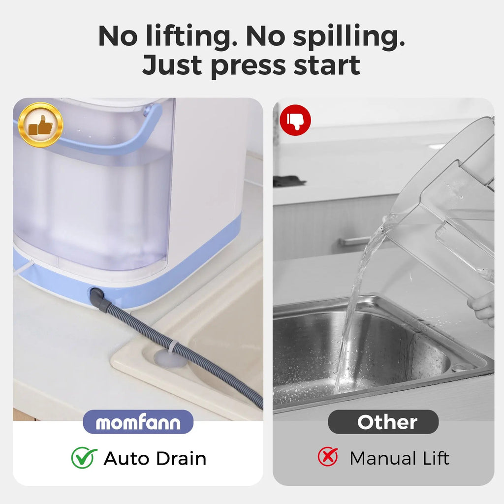 Momfann 4-in-1 Baby Bottle Washer, Sterilizer & Dryer