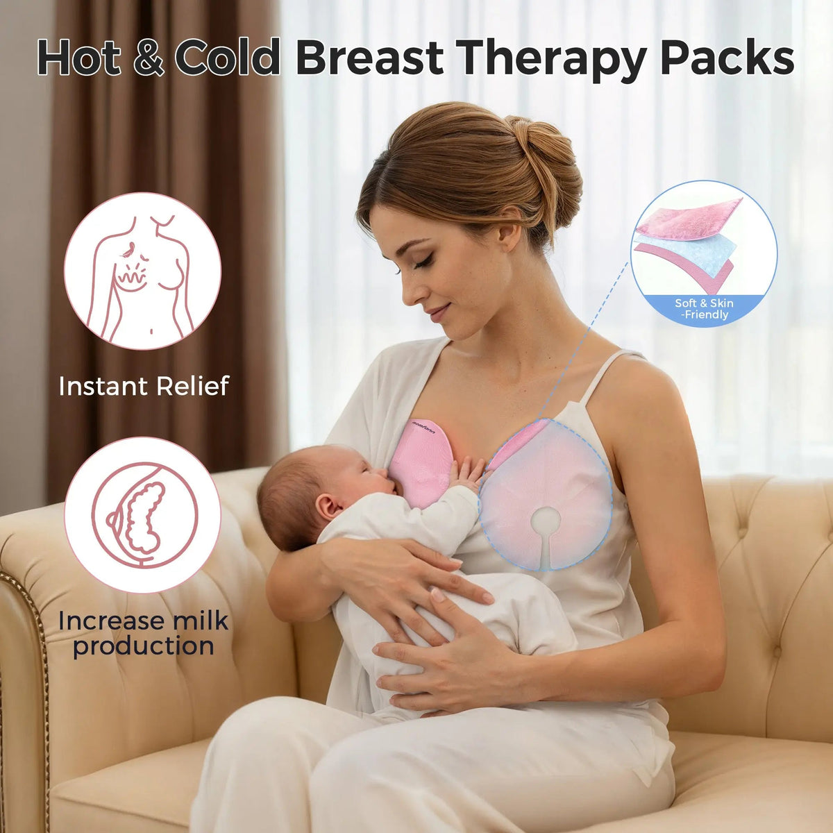 Momfann 58-Piece Breastfeeding Essentials Kit